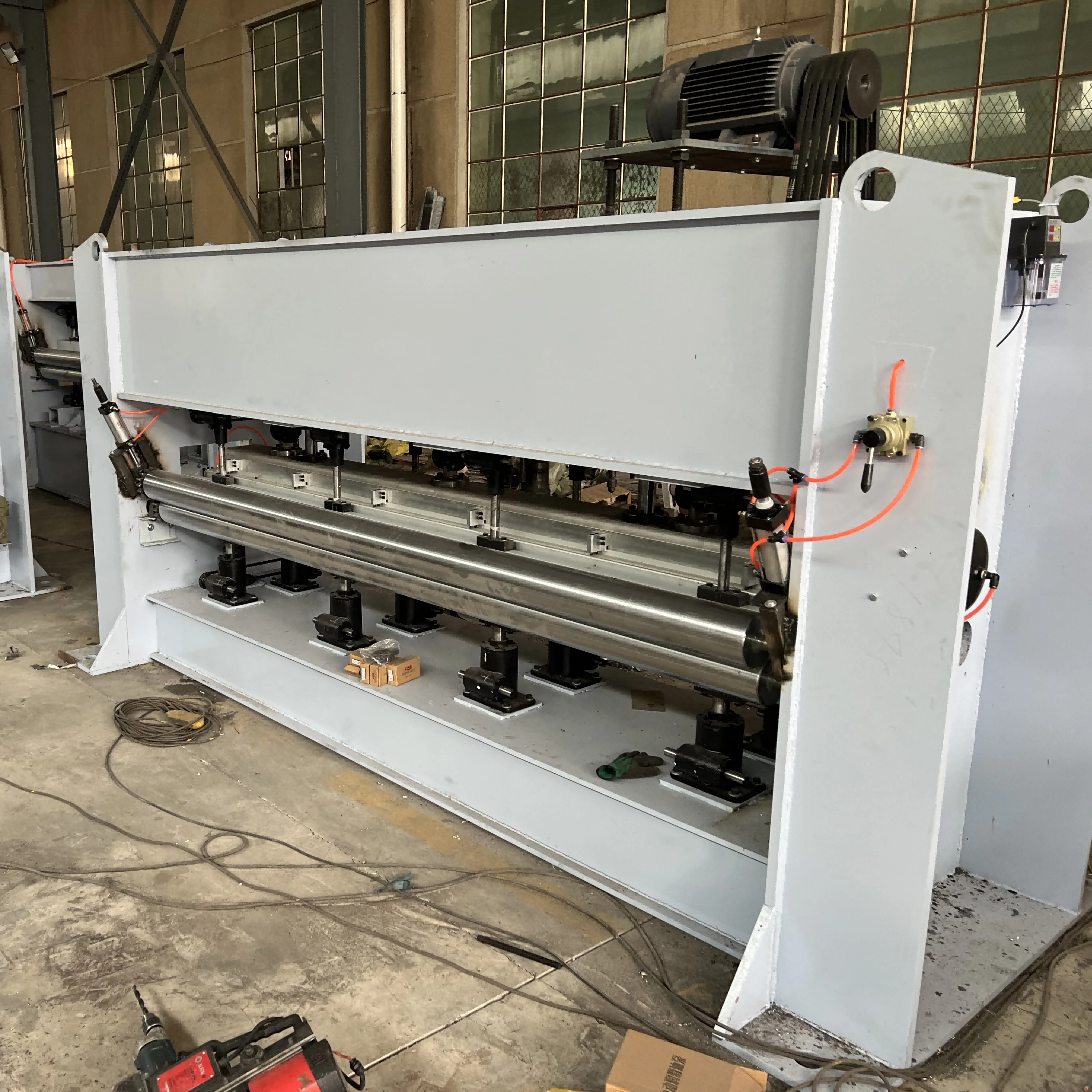 Geotextile Non woven Needle Punched carpet loom Machine production line for felt