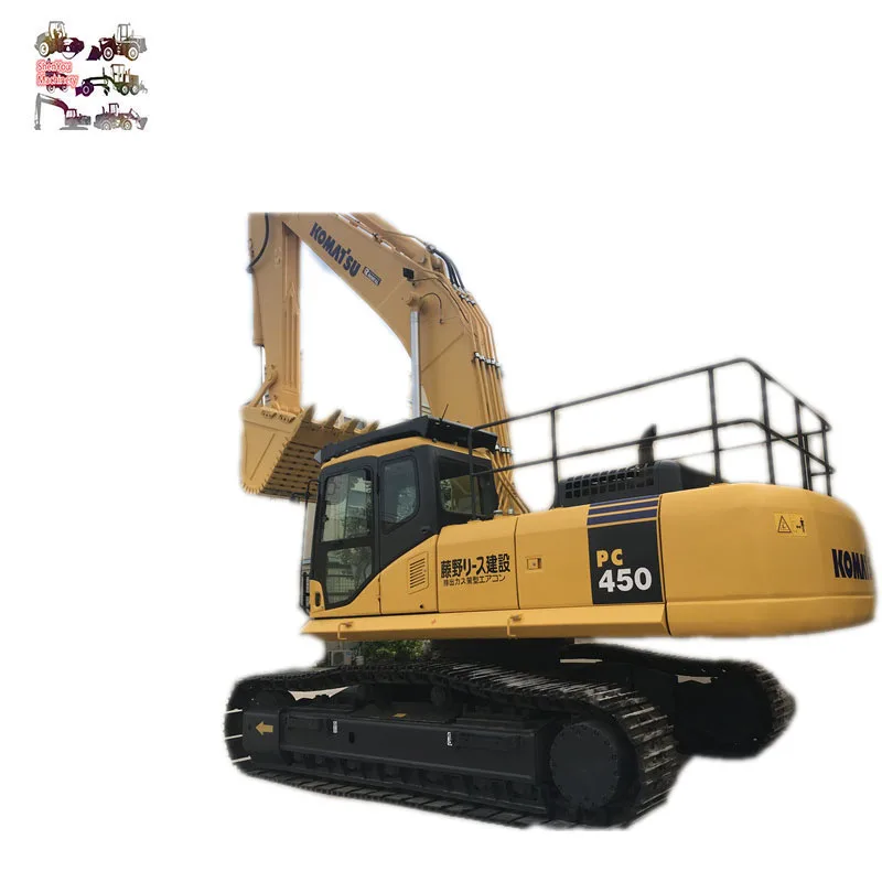 China and Japan made Komatsu PC450-8 crawler excavator, 2021 model Komatsu 45 ton large scale digger in China