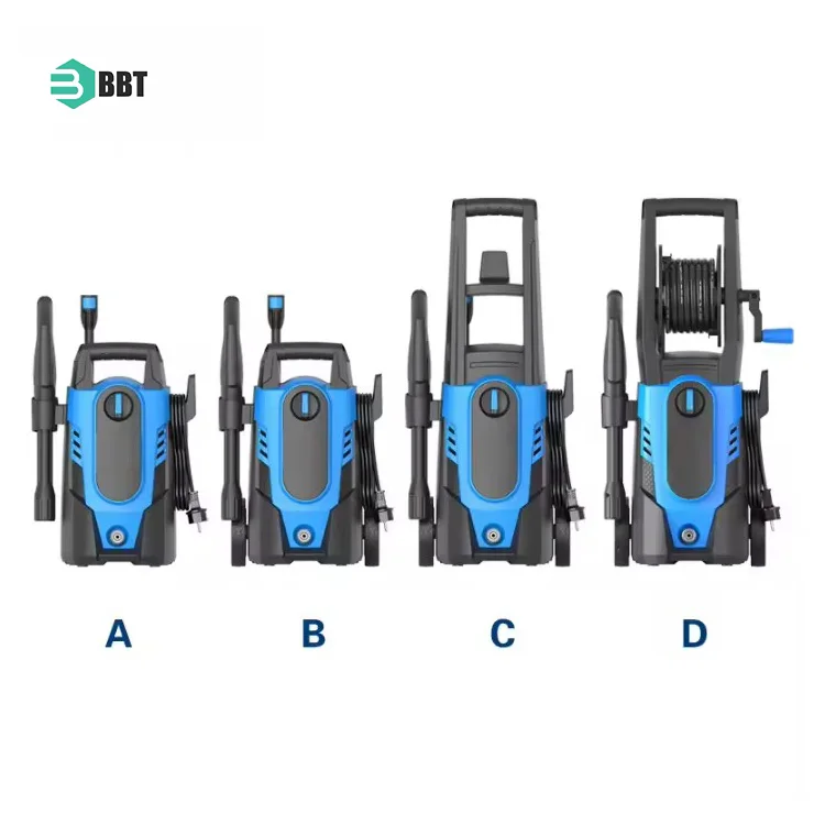 Portable Automatic 250 Bar High Pressure Car Washer Wash Machine Cleaner Electric High Pressure Surface Cleaner