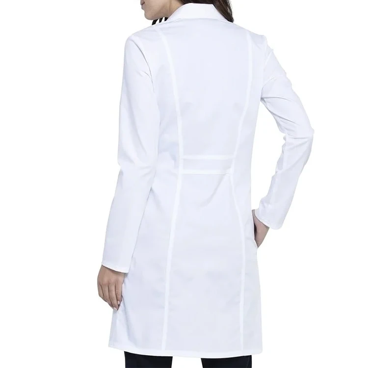
Custom High Quality Breathable Material Lab Coat Comfortable Hospital Cotton Scrubs Uniforms Coat 