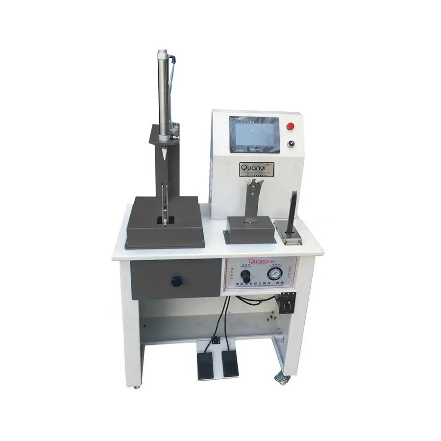 Автоматическая машина для опрокидывания обуви из пластиковой пленки