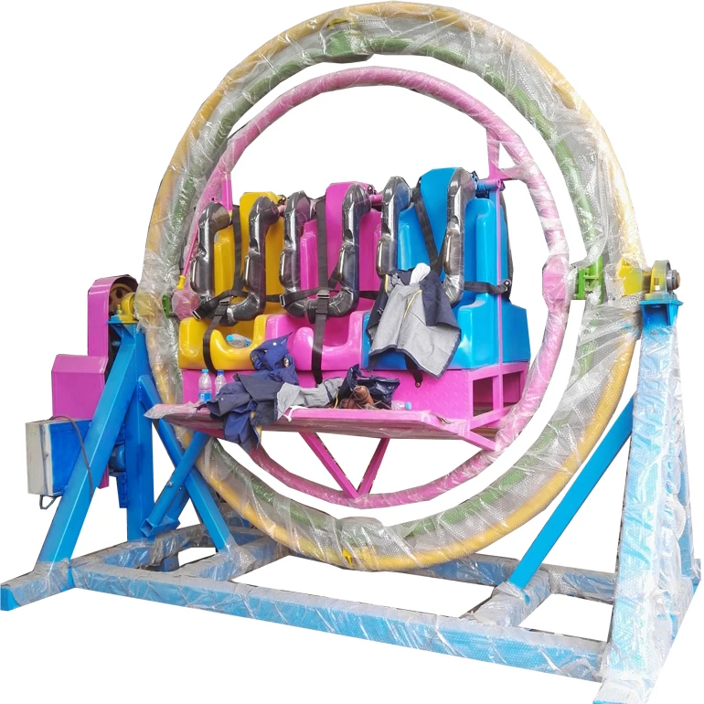Exciting Amusement Rides Outdoor And Indoor Human Gyroscope Space Ball For Sale