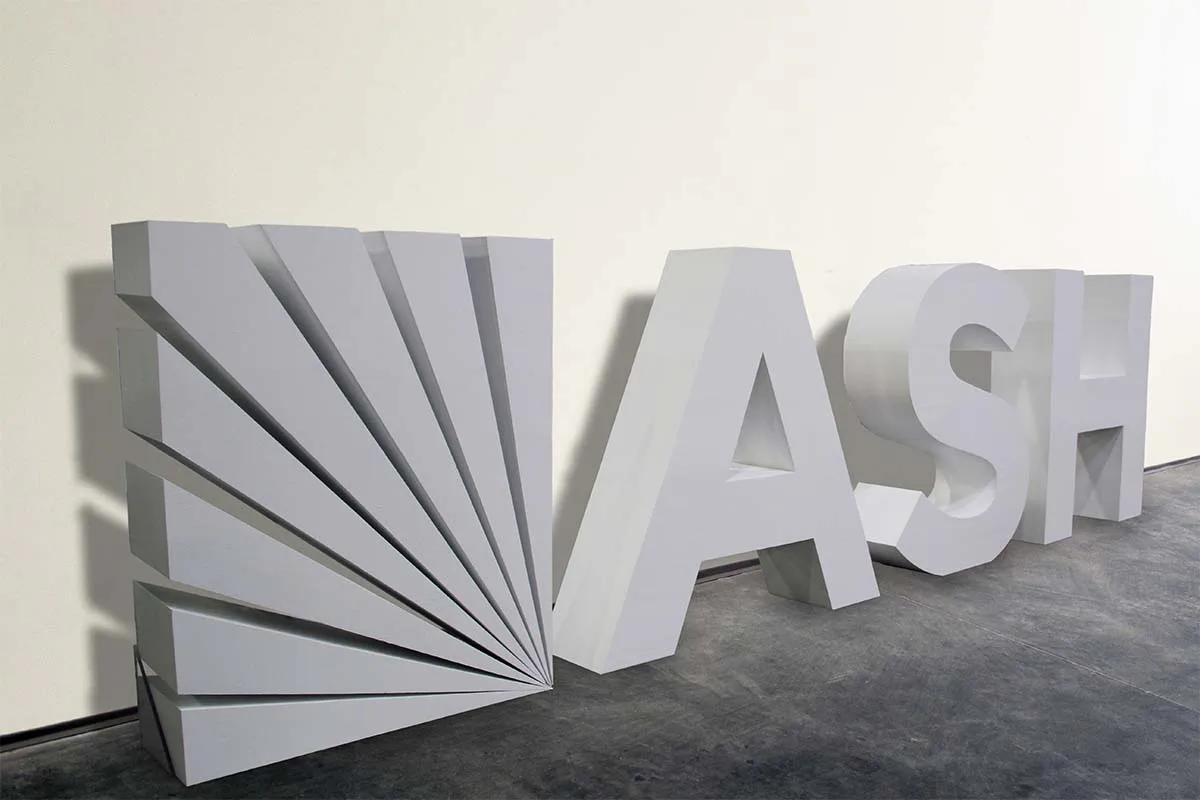 Custom Corporate 3D Foam Letters Logo Sign Word Characters Names Giant Self Standing Styrofoam Large Freestanding Events Parties