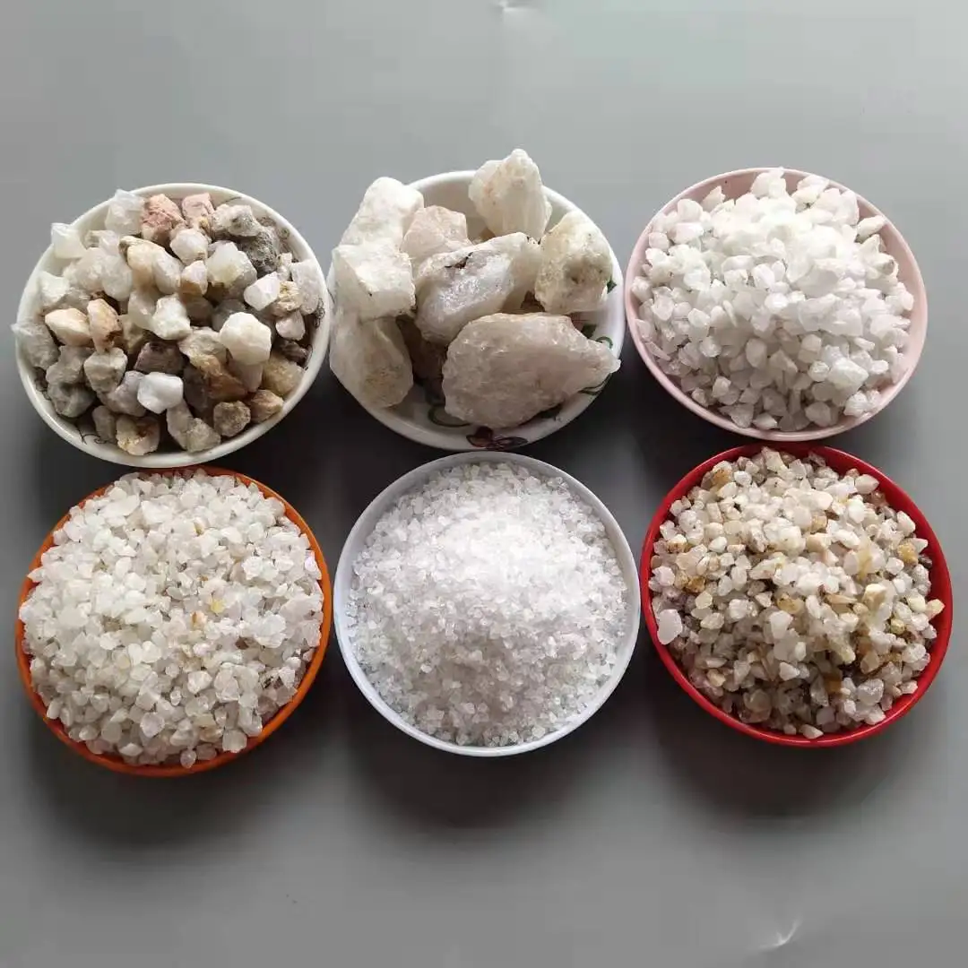 manufacturer wholesale high pure quartz white silica sand