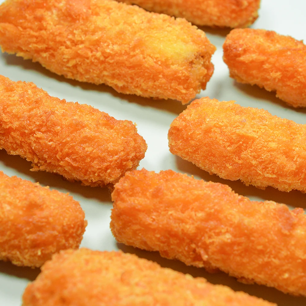 Delicious Crispy and Tender Breaded fish stick frozen fish fingers prepared fish fillets food dishes  production line