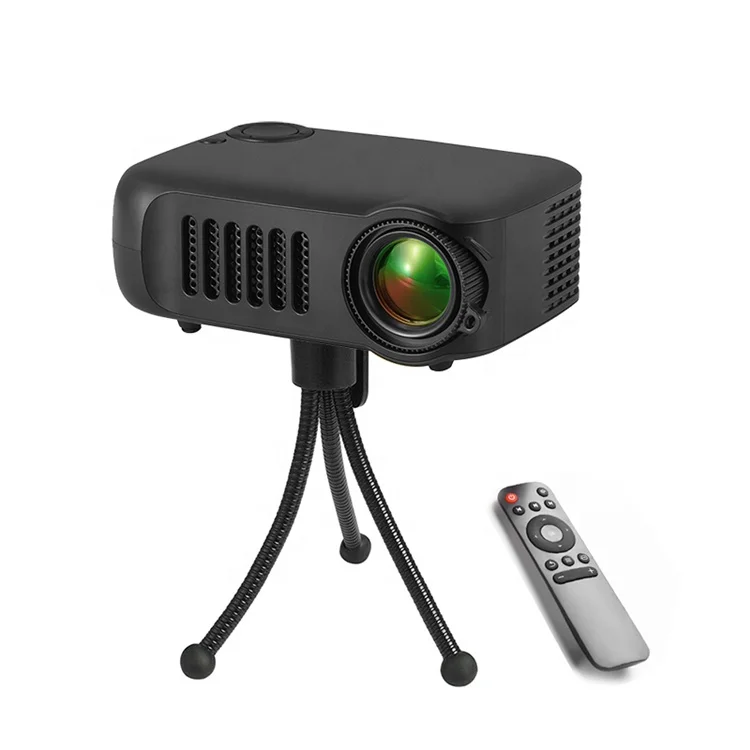 
2020 Hot selling Portable Mini LCD Projector For Children Support 1080P Movies 3D Video 