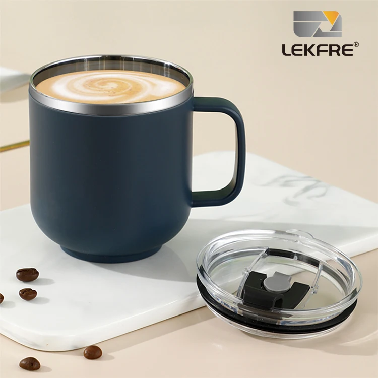 Customized High Quality Stainless Steel Sublimation Mug Coffee Tea With Handle