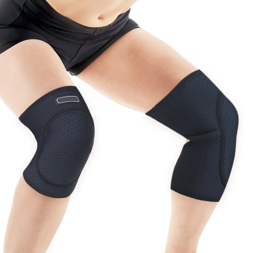 Защитное снаряжение для баскетбола, футбола с логотипом на заказ, теплые дышащие наколенники для спортивных тренировок