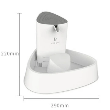 Питатель для воды для домашних животных, фонтан для воды для домашних животных с четырьмя фильтрациями, диспенсер для воды для домашних животных с фильтром