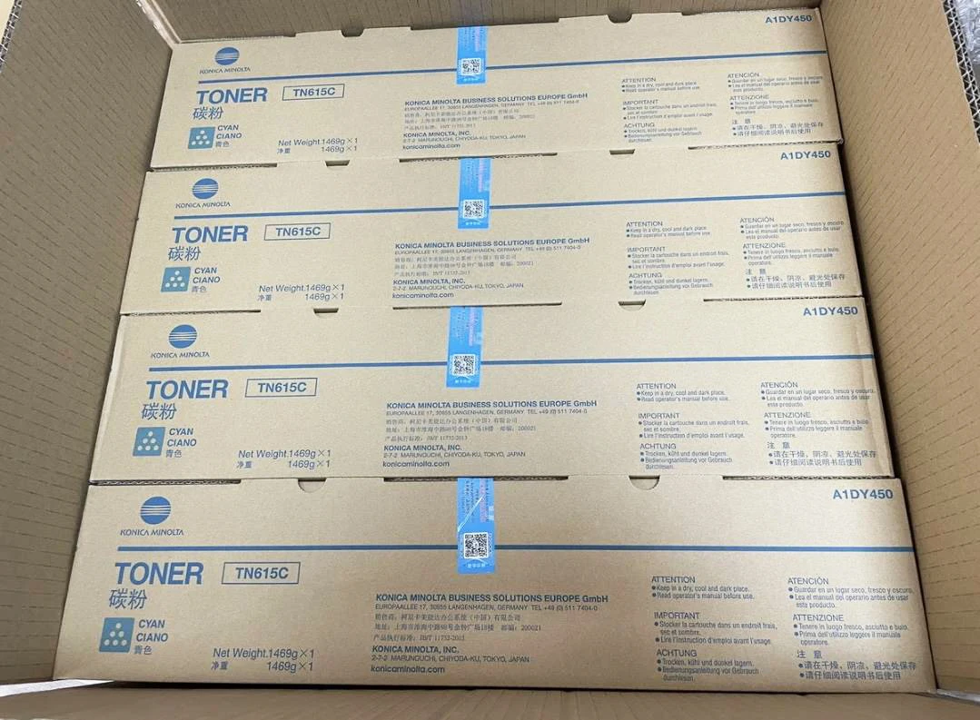 Genuine original  Konica Minolta TN615 TN616 TN622 toner cartridge C1085 C1100 C8000 C7000 C6000 copier cartridge