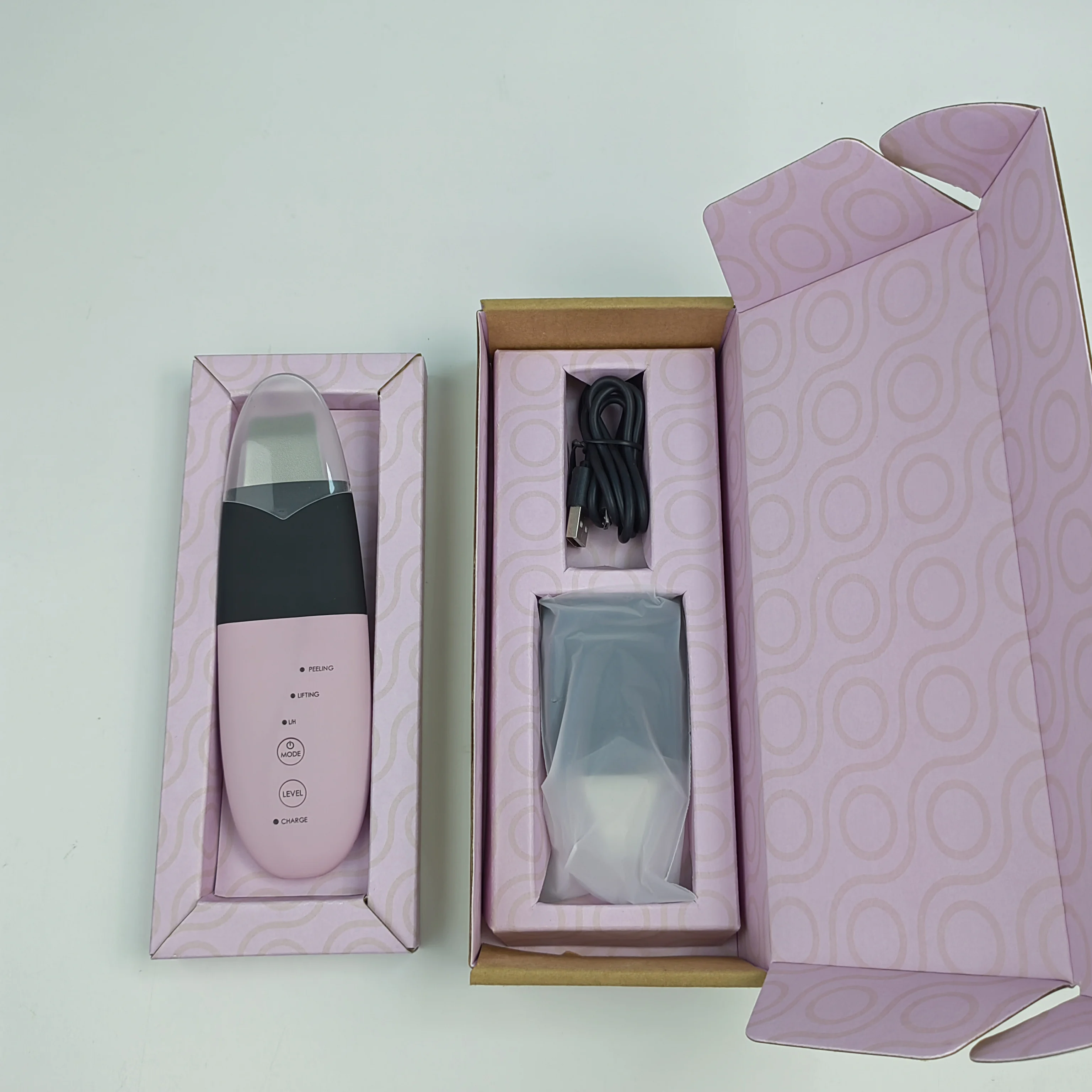 Multi-function Ultrasonic Skin Scrubber Facial Deep Cleaning Home Ultrasonic Facial Skin Scrubber