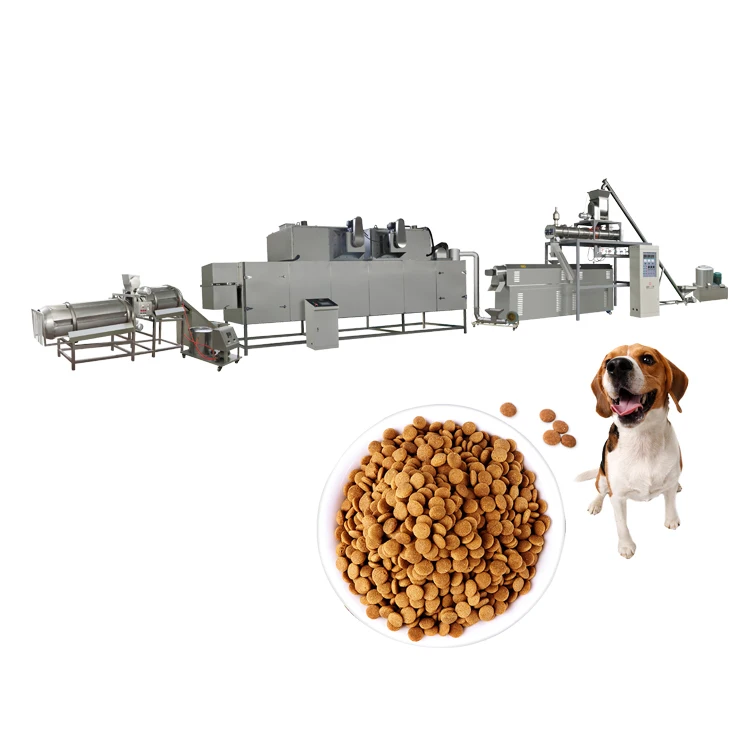 Hongqiang AMC china manufacturer machine pour fabrication des croquettes animauxpet food dog machineextruded pet food