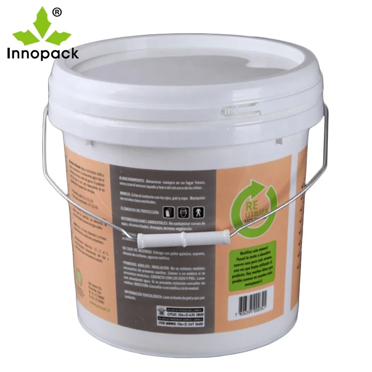 Hdpe drum barrel type custom colorful food grade plastic bucket 10l 16l 20l plastic pails