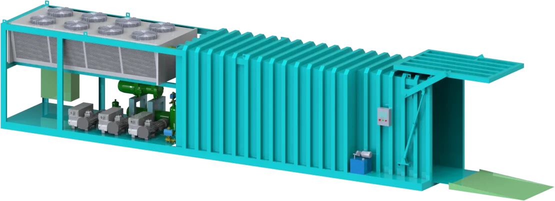 8 Pallet Vacuum Cooler,Vacuum Pre Cooling Machine, Vegetable Vacuum Cooling Machine