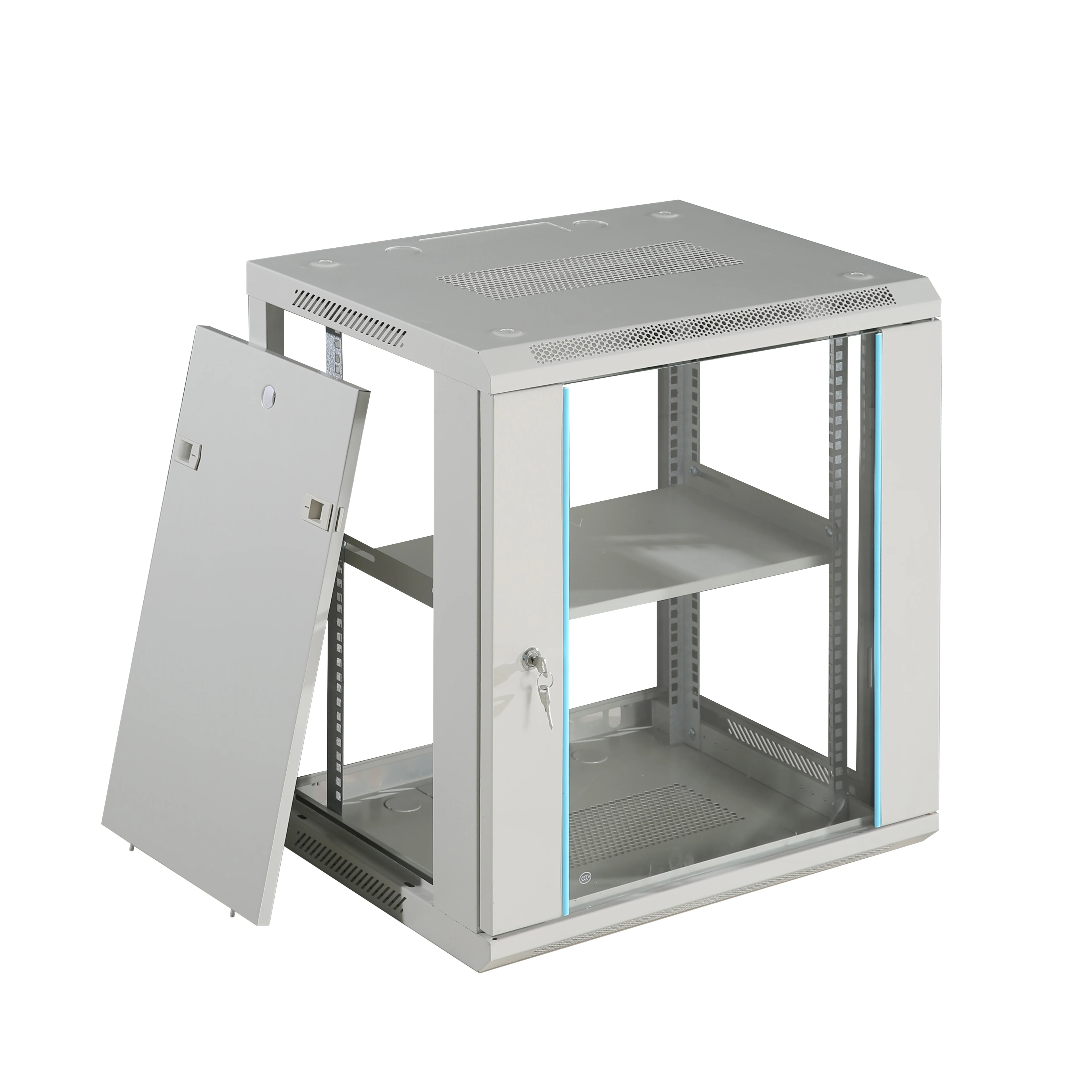 Networking Cabinet Harden Network Cabinets 12 u Data Center Server Monitor Open Frame Rack Wall Mount Noise Proof