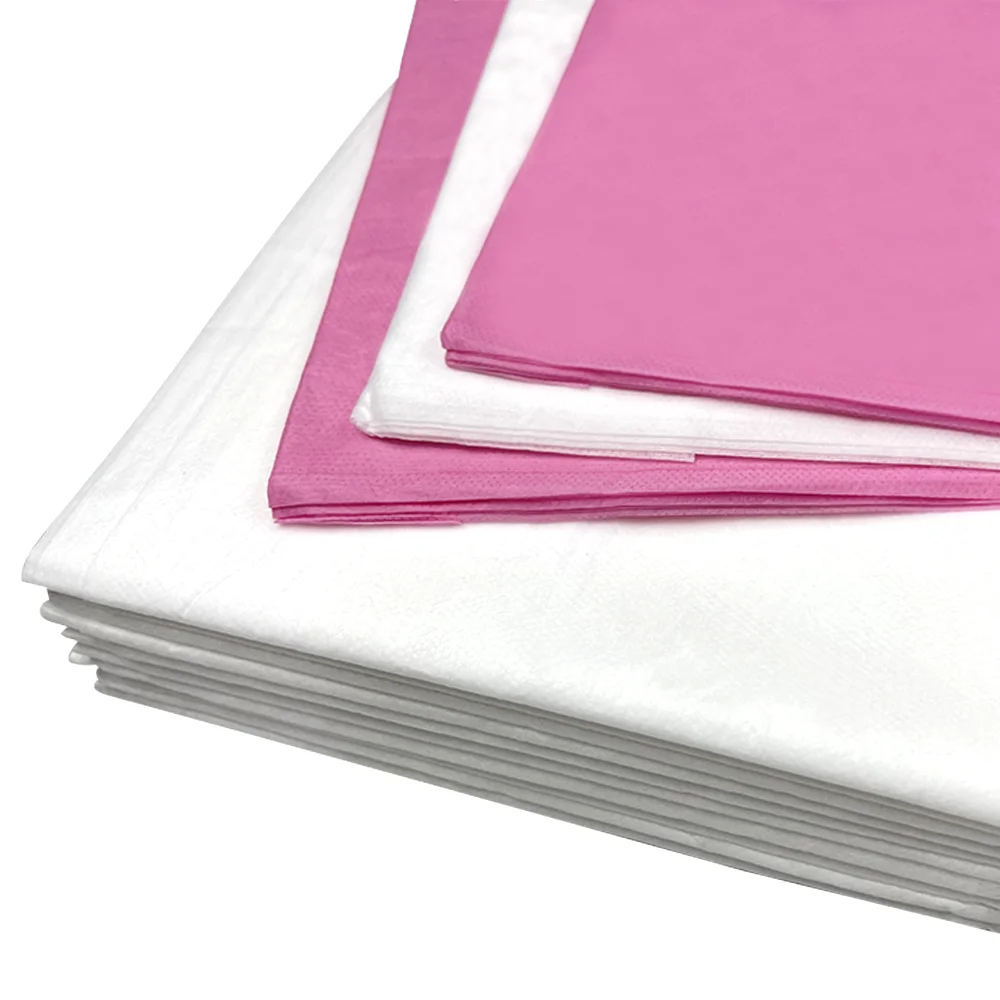 Yoliky salon bed sheets clean and hygienic waterproof bed sheet for beauty salon spa hospital