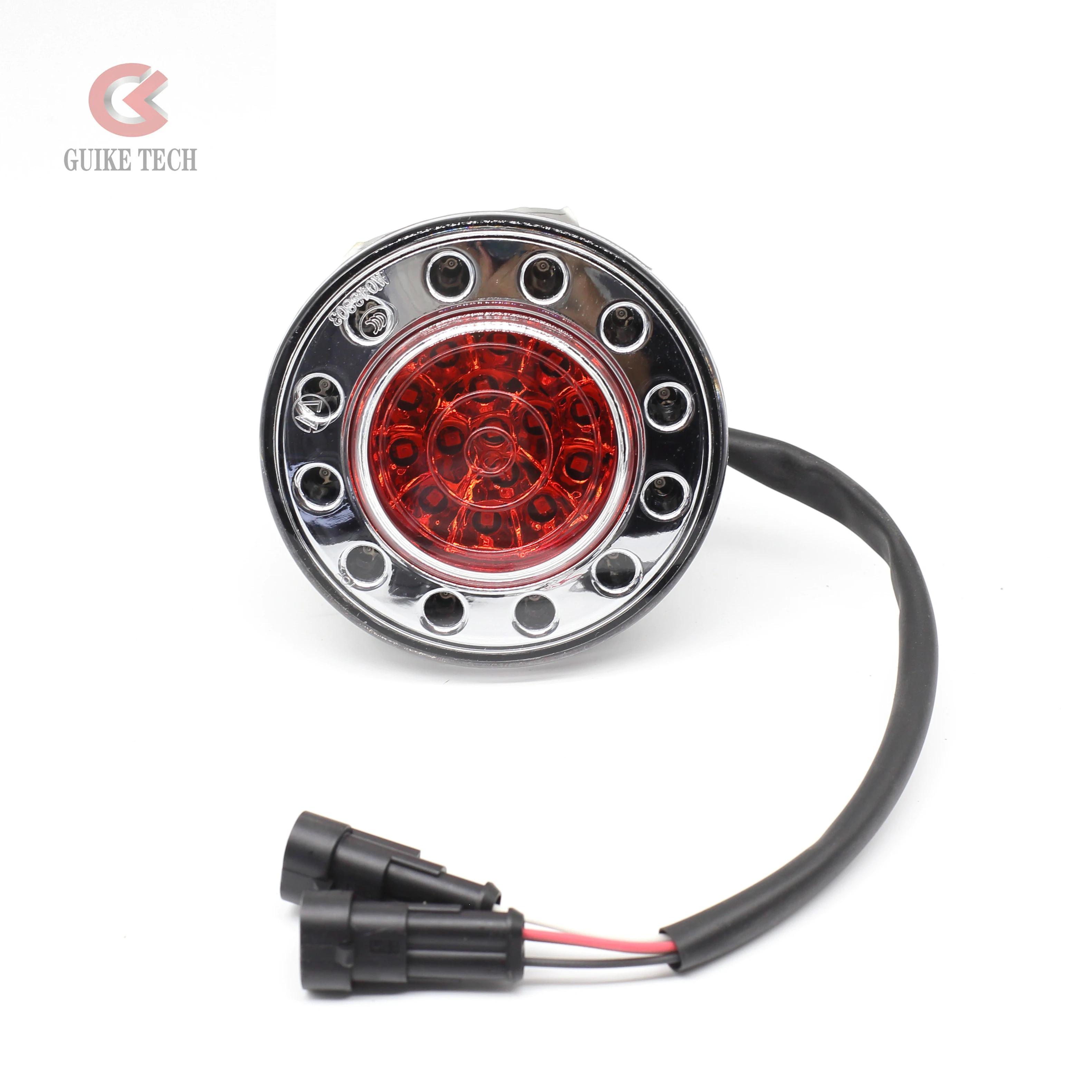 Original parts bus and coach stop lamp Wenguang ZD495 single circular  LED rear position & stop lamp