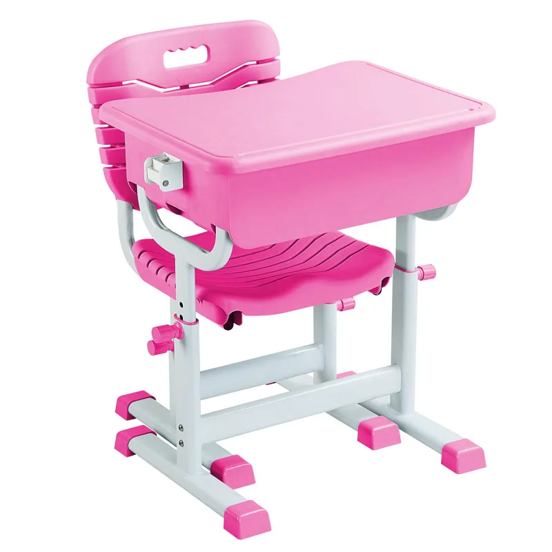 Hot sale modern adjustable children desks and chairs set for school students