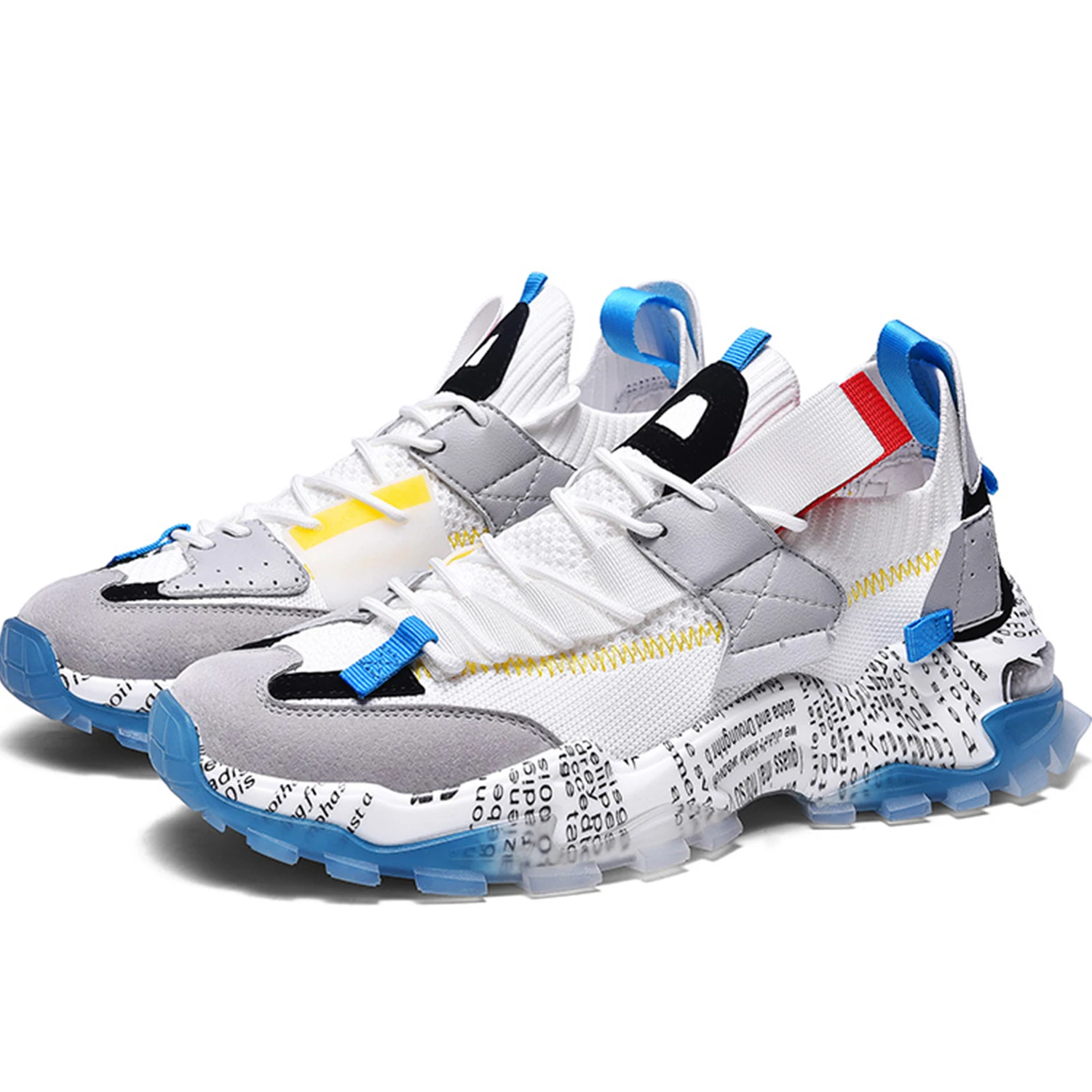 
2021 Fashion Hot Sale Sneaker Spring Mesh Upper Manufacturer Wholesale Breathable Man Women Shoes 