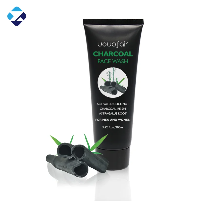 Charcoal cleanser face wash organic moisturizing manufacturer in bulk charcoal facial cleanser for men woman