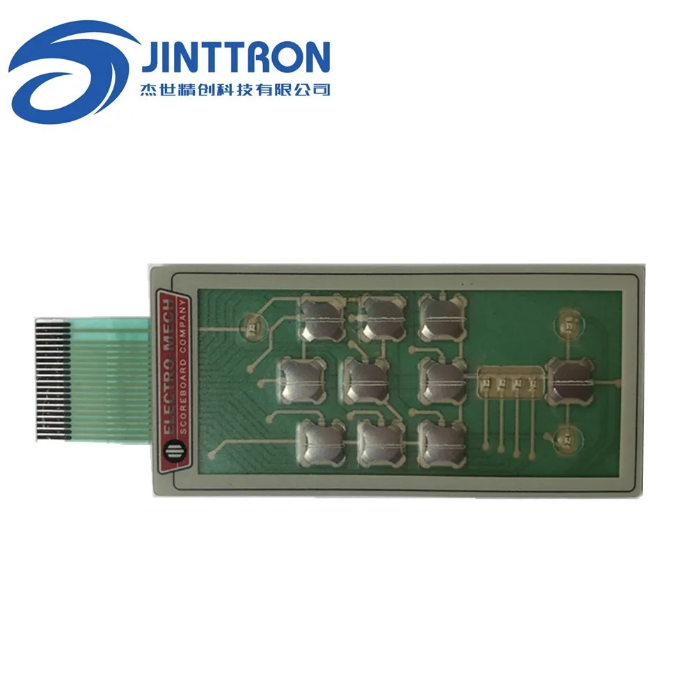 Metal Dome Membrane Keypad,tactile membrane keyboard