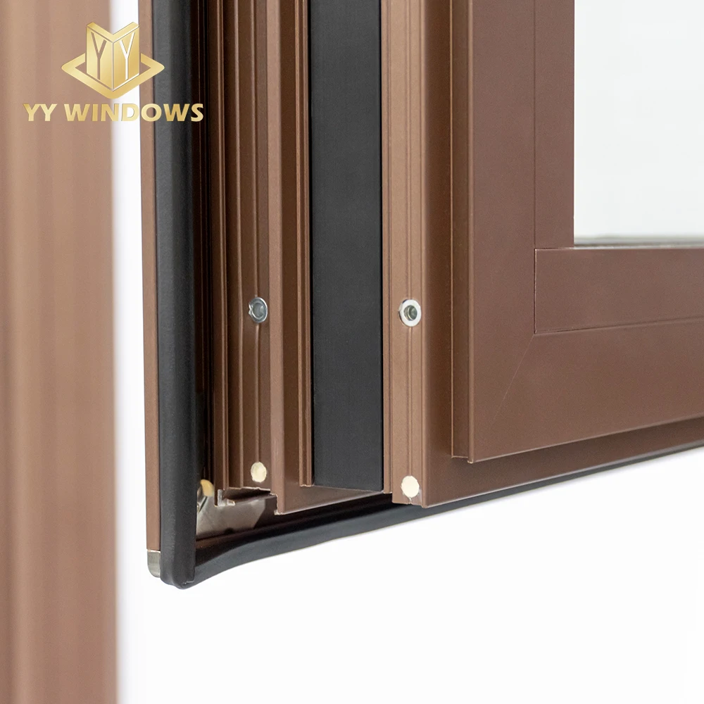 nfrc american standard double tempered glass american style crank open casement window