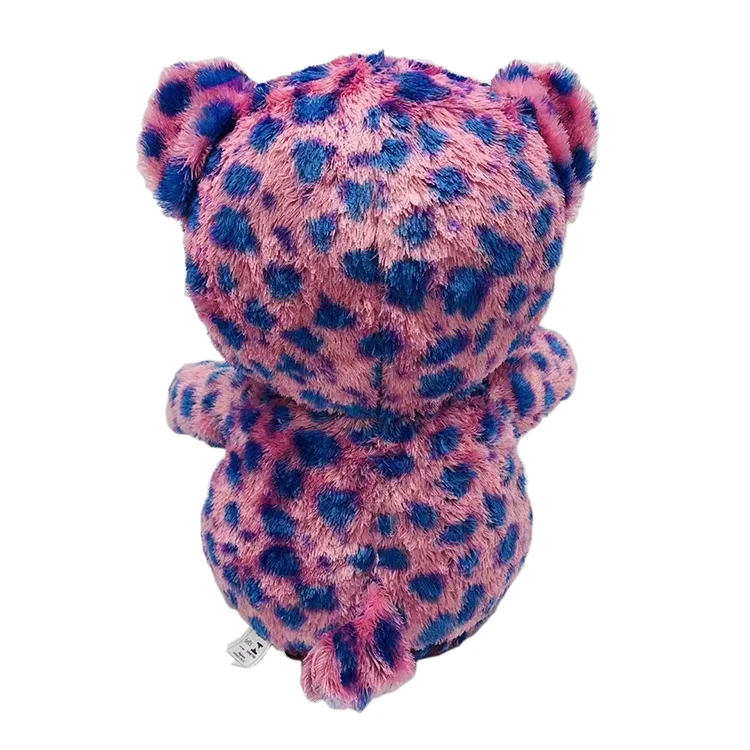 Customized Soft Big Eye Plush Stuffed Doll Factory Price Big Eye Colorful Plush Teddy Bear Toys