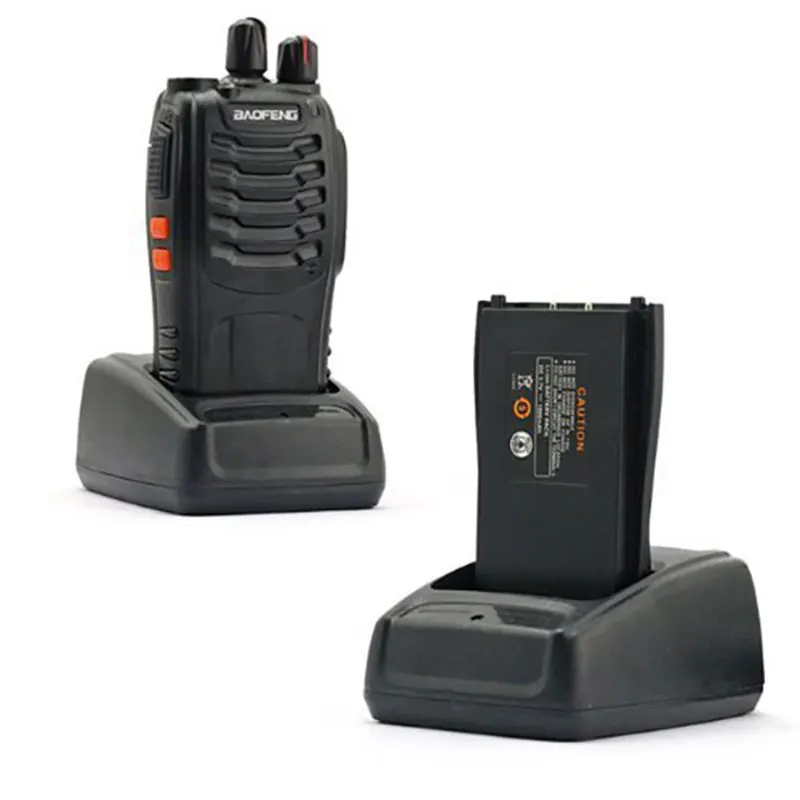 BF-888S Handheld Two Way Radio Receiver Transmitter 5W UHF 400-470MHz BF888s BF 888S BaoFeng Walkie Talkie