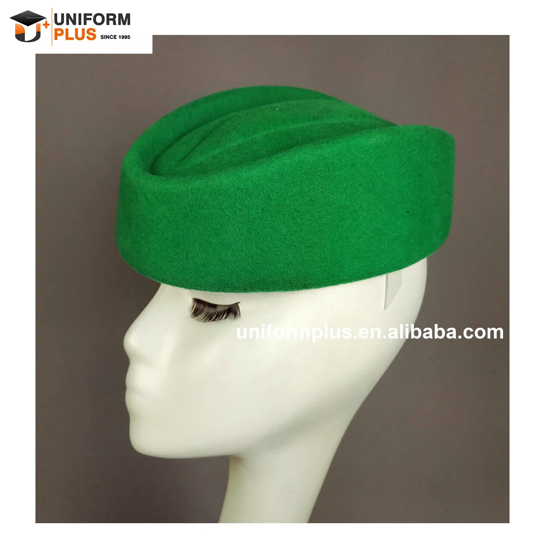 Шапка стюардессы с шарфом