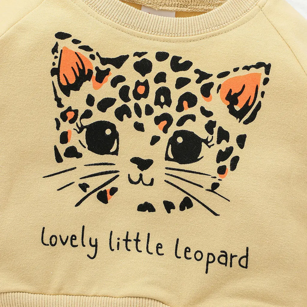 Leopard Dress Baby Dress Girls Toddler Girl Clothing New Arrival A Line Dress Cute Child Clothes