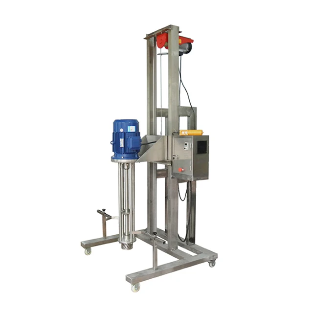 High speed disperser perfume freezing filter making homogenizer equipment