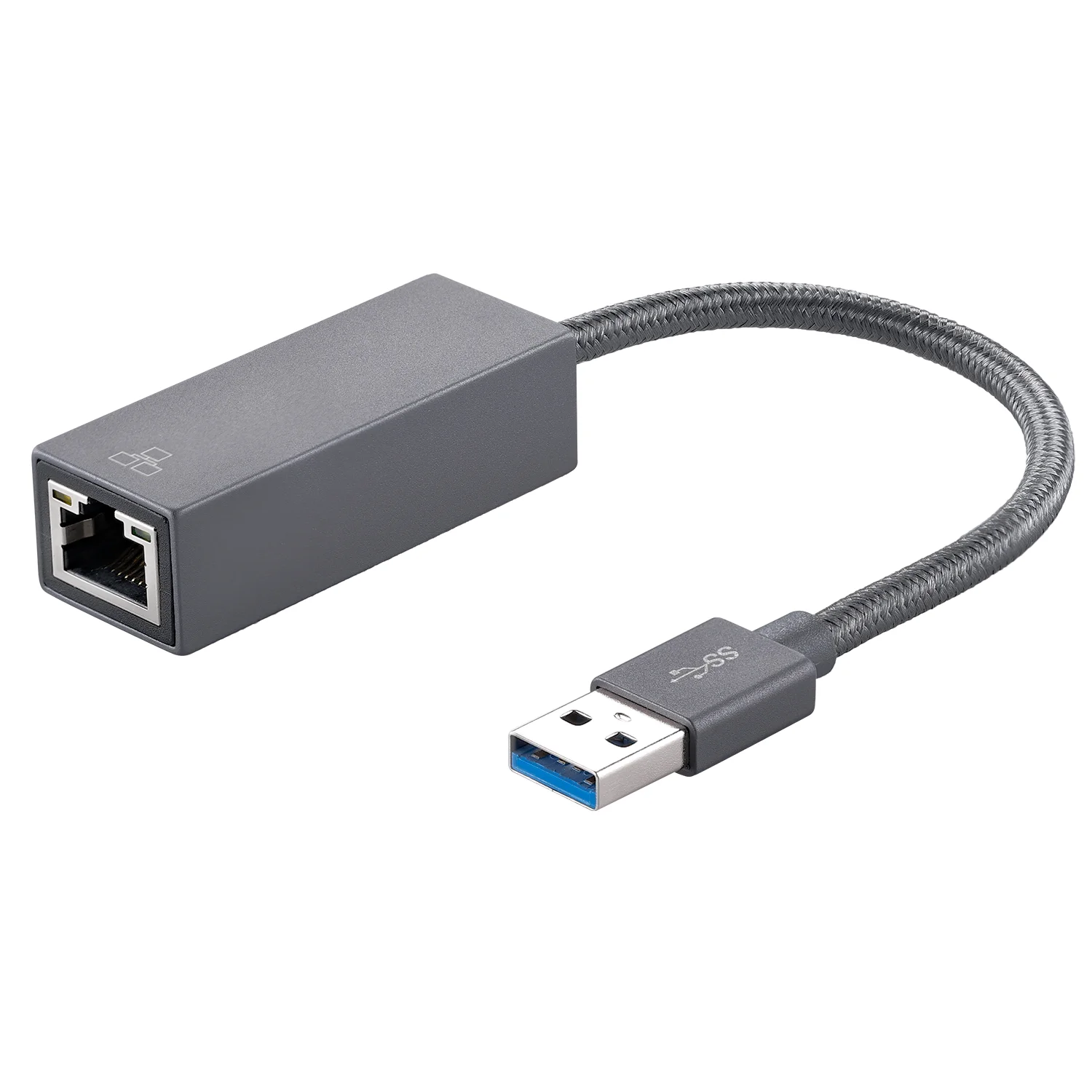 ULT-unite Upgraded USB 3.0 to 2.5G Ethernet Converter 2500Mbps Full Speed USB to RJ45 Adapter for Mac OS, Windows