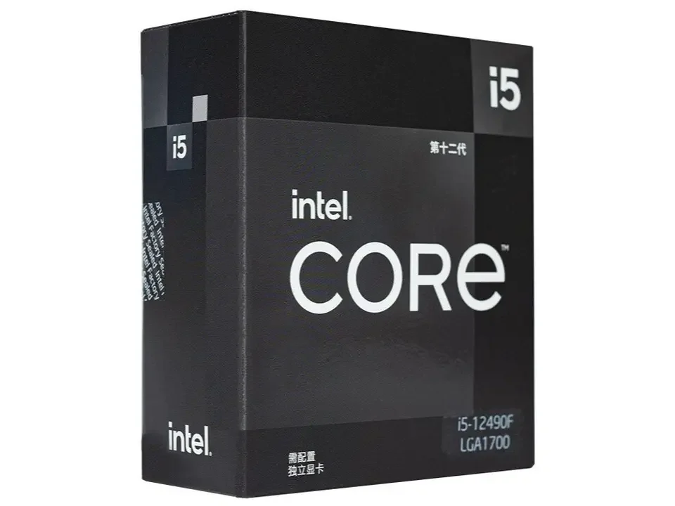 Original Brand New And High Performance Desktop Processor 6 cores 12 Threads LGA1700  In-tel Core i5-12490F