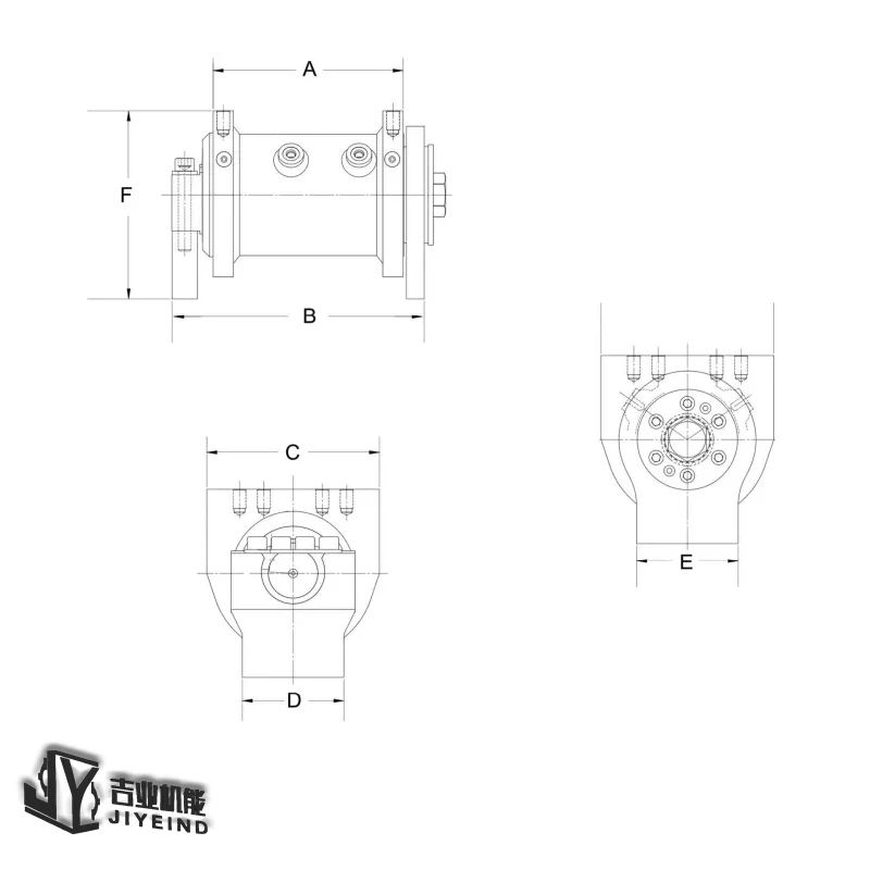 Excavator Hitch Attachments Tilting Quick Coupler Rotator Hydraulic Rotating Hitch Price Excavator Tilting For Sale