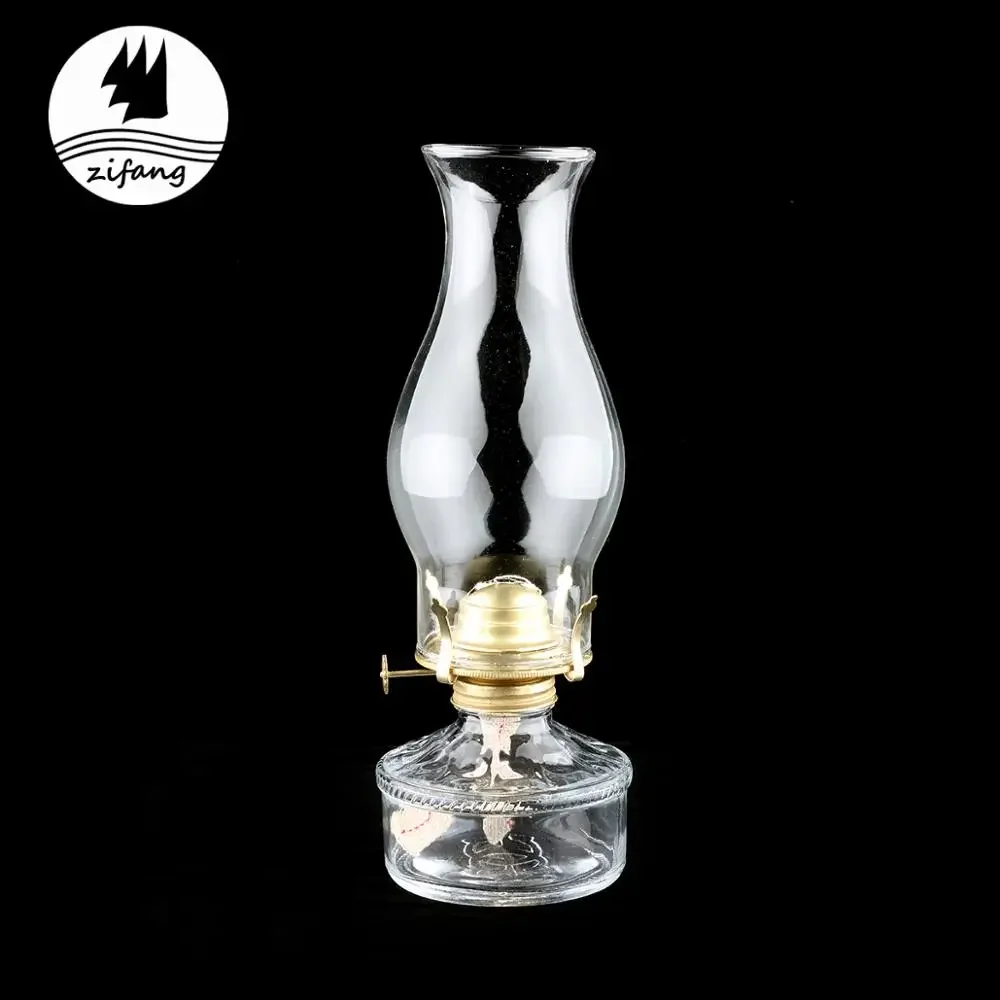 European Style Glass Oil Lamp Factory Supply High Quality Decoration Lighting Table Lamp Kerosene Lamp