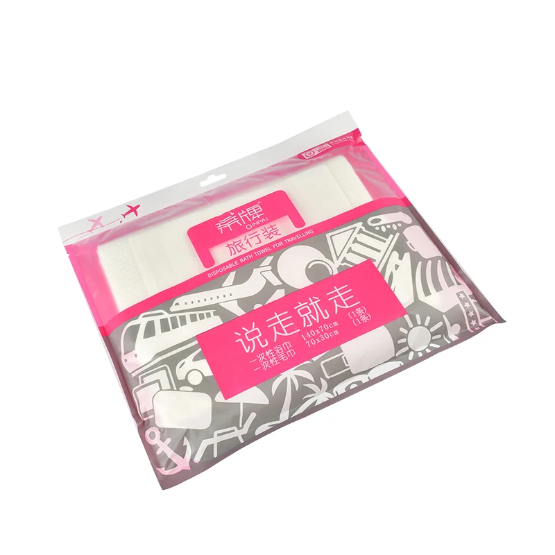 Beauty salon Soft Skin Towels Disposable Bath Towel Bath 100% Cotton OEM Service Bath Towels