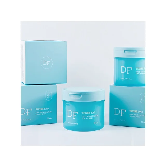 Organic Natural Cotton Pad made in Korea Korean skin care product supplier HOT selling toner pads in 2023