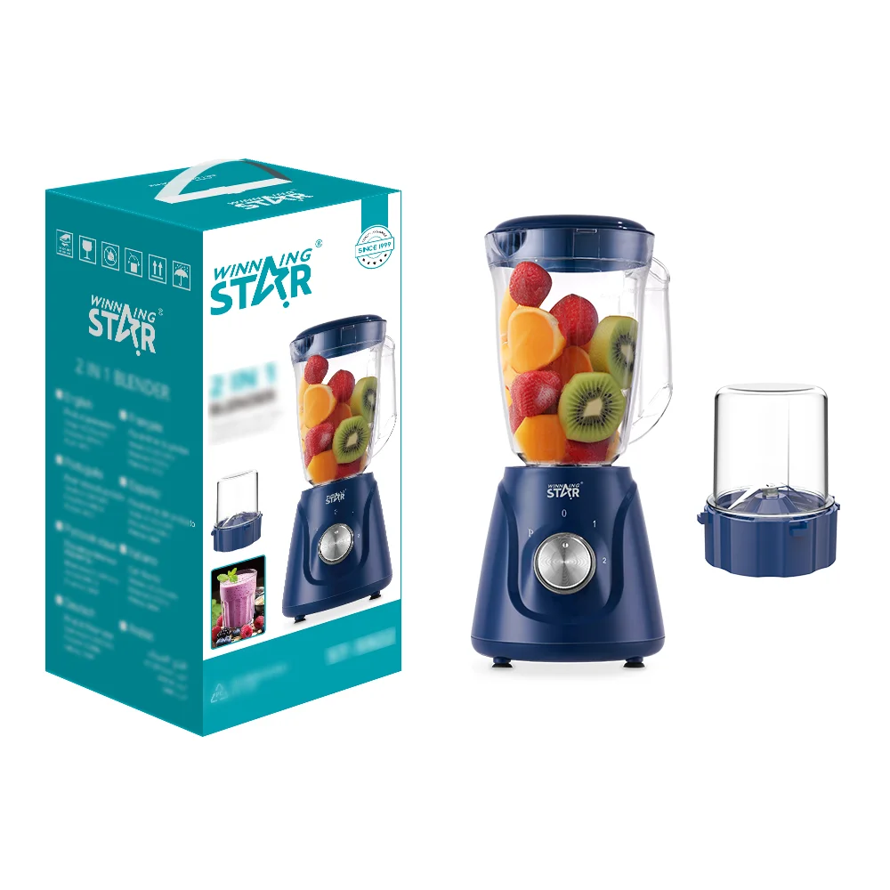 WINNING STAR ST-5922 Smoothie Juicer Blender Mixer Mini Food Mixer Grinder 2 In 1 blender for Home