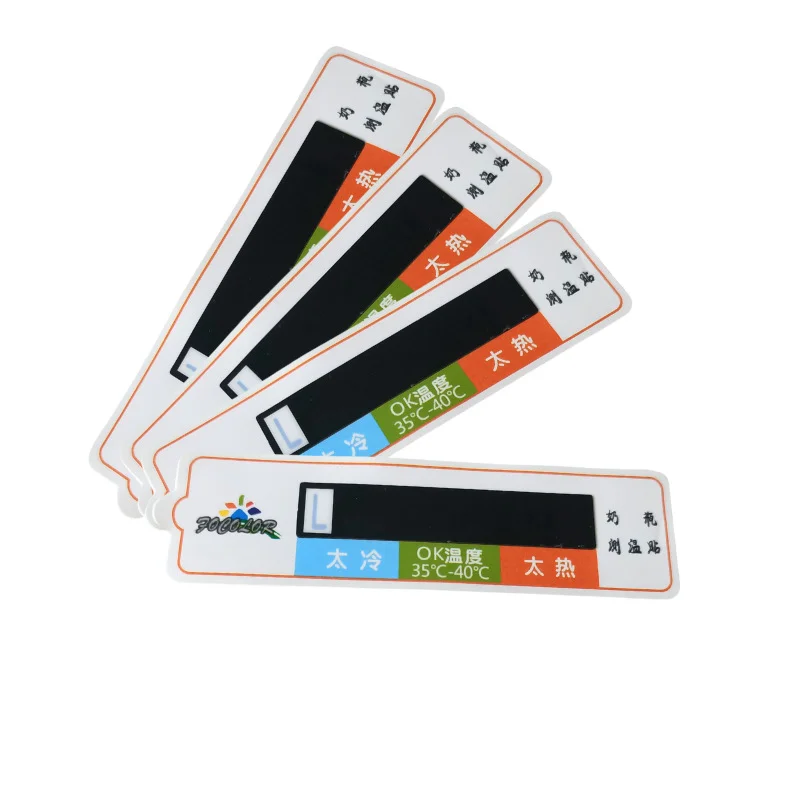 Latest Portable Digital Baby Milk Bottle Thermometer Sticker Promotional Household Gifts for New Parents