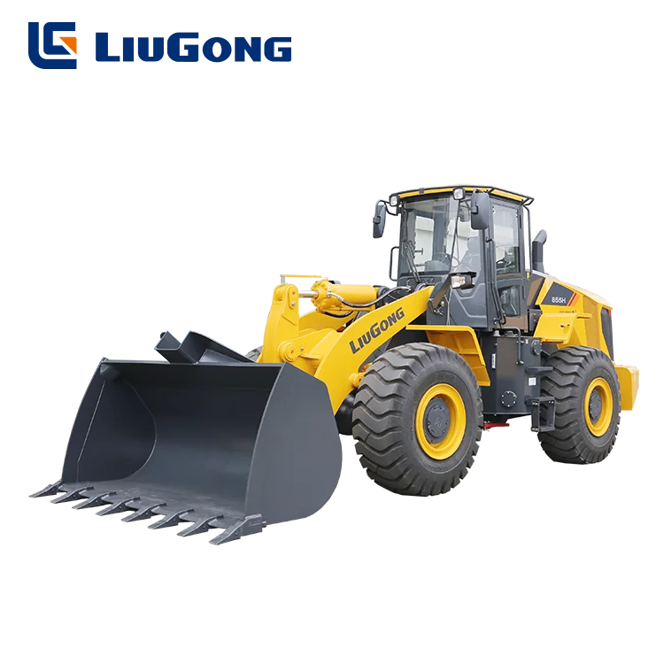 China earth-moving machinery LiuGong wheel loader 855H-T2 recommended for quarry mining and material handling industry