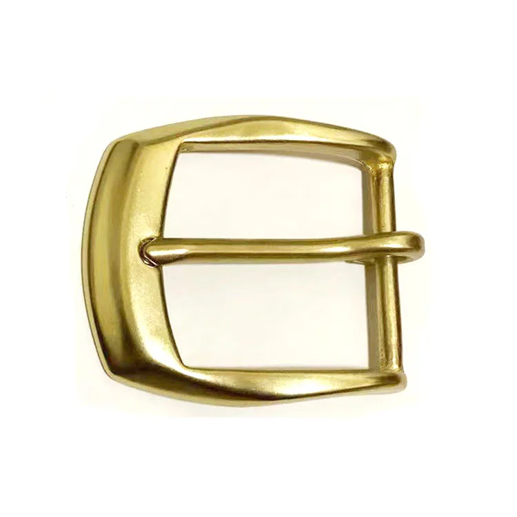 Сверхпрочная твердая латунная однозубчатая квадратная пряжка для