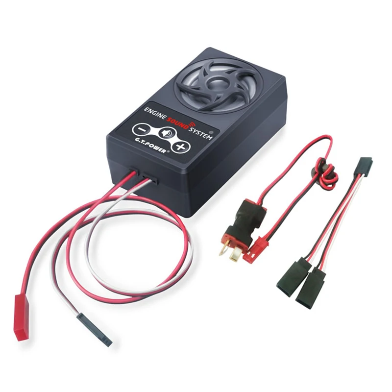 Радиоуправляемая автомобильная система GT Power, 58 типов различной голосовой имитации, с беспроводным управлением, 10 Вт, низкое энергопотребление