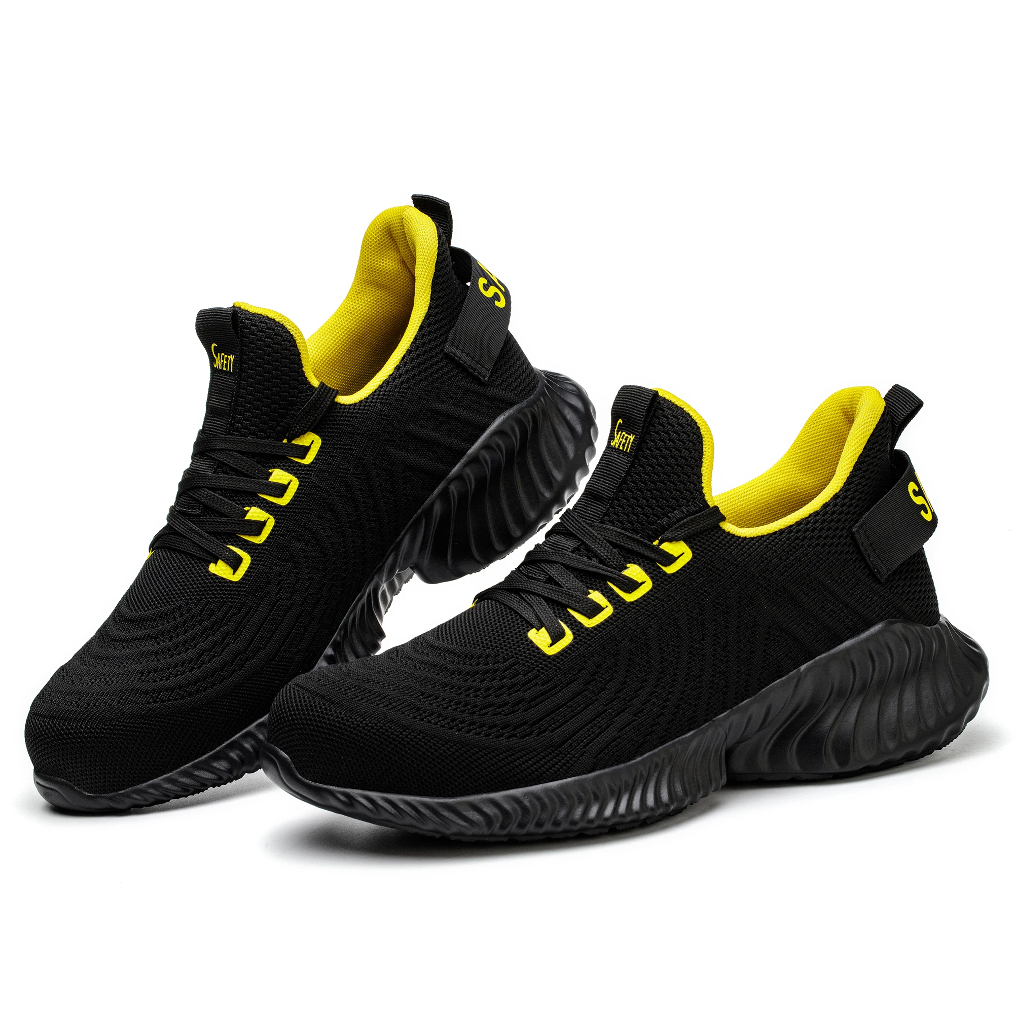 Breathable Steel Toes Casual Safety Working Industrial Light Weight Safety Shoes For adults