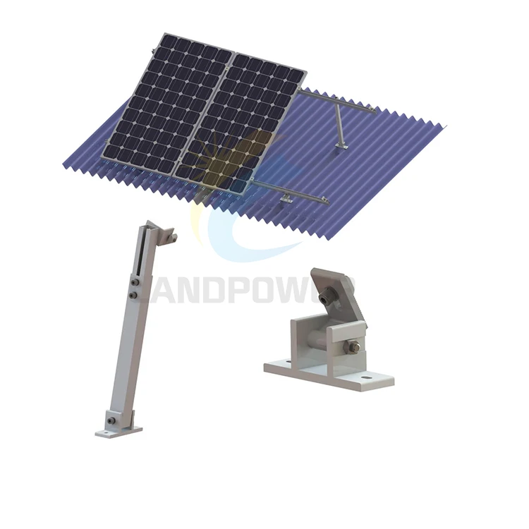 Landpower solar panel tilt angle adjustable rear or front  leg for solar tilt roof mounting system