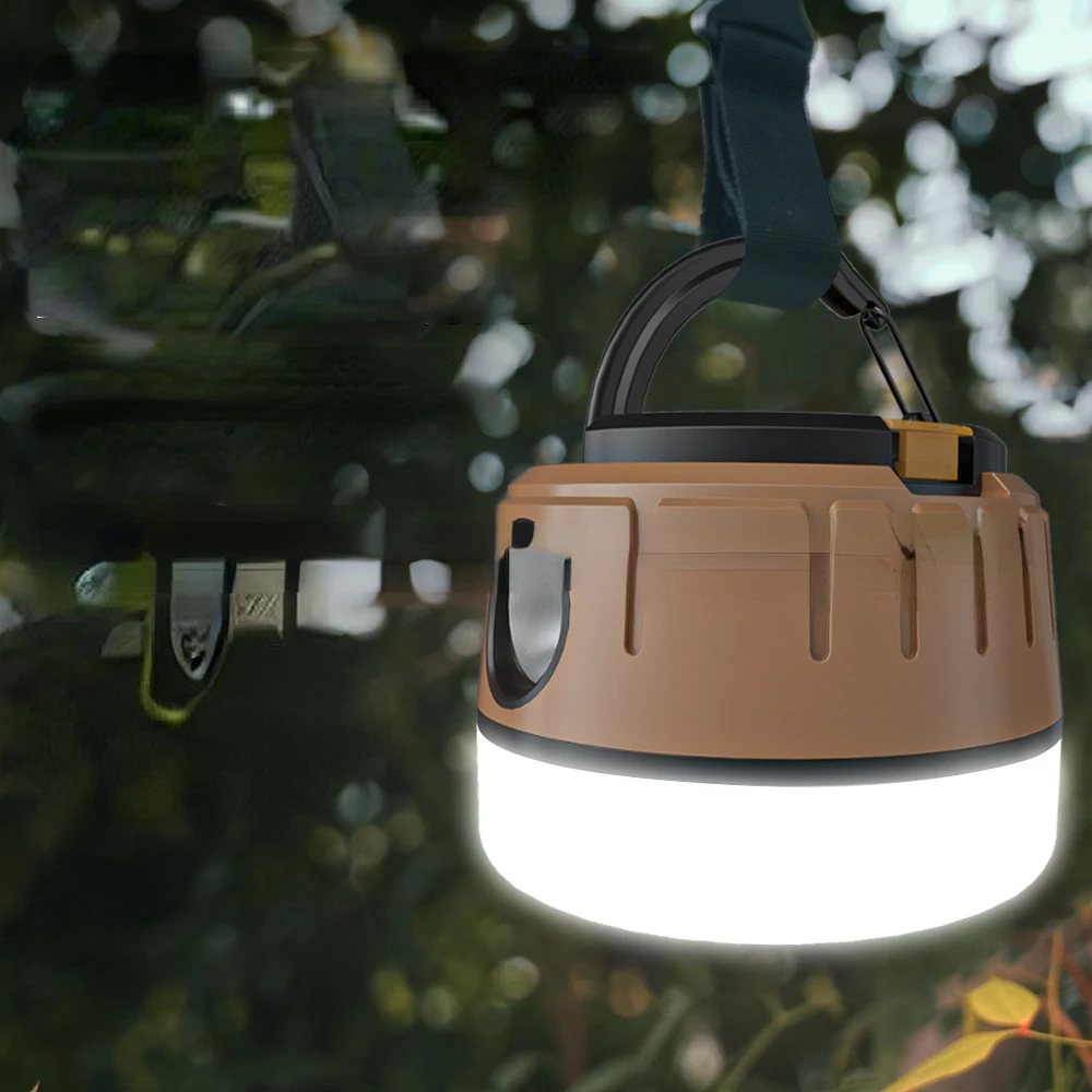 Good Quality Led Camping Lampe Solaire Rechargeable De Gas Extra Long Light Outdoor Camp Lamp