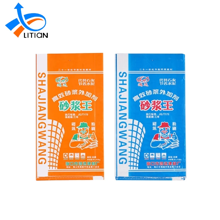 Factory supplier building Materials Packaging polypropylene pp woven cement bag