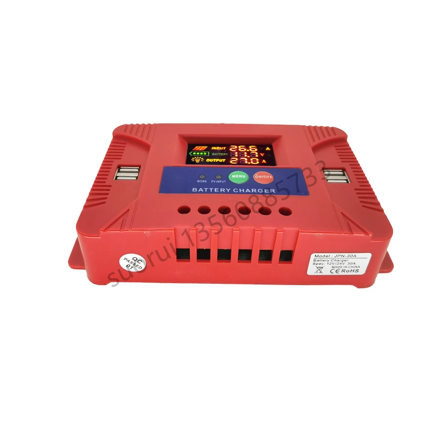 12V 24V 48V 10A 20A 30A 40A 50A 60A pwm solar charge controller