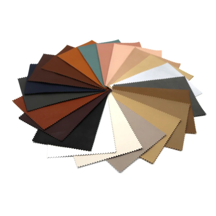 Customized Pattern 0.9mm Pu Synthetic Leather Fabric Wholesale Faux Leather Fabric