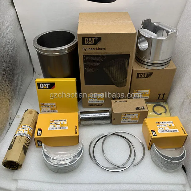 CAT 3406 liner kit 1979322 cylinder liner 168-4540 piston 1W8922 piston ring