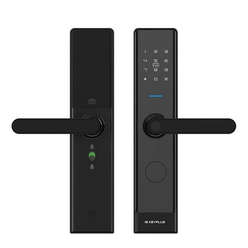 Newest Design Anti Theft Electronic Biometric Fingerprint Digital NFC WiFi Unlock Smart Door Lock